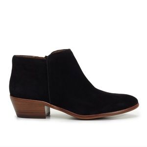 Sam Edelman Petty Ankle Bootie - Size 9, Black Suede